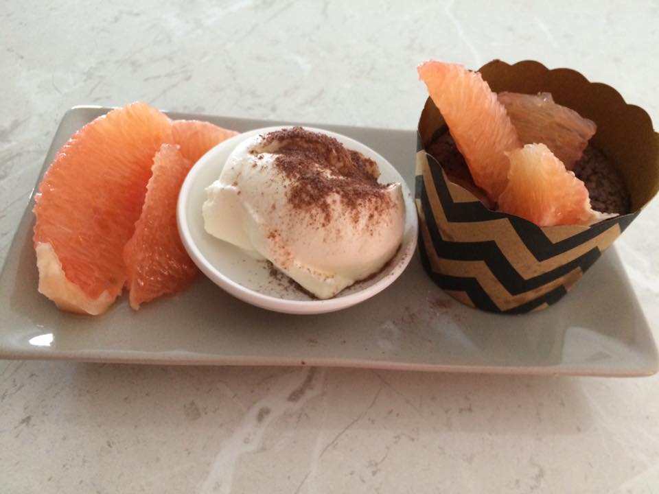 Orange Nutella Brownie Cupcakes