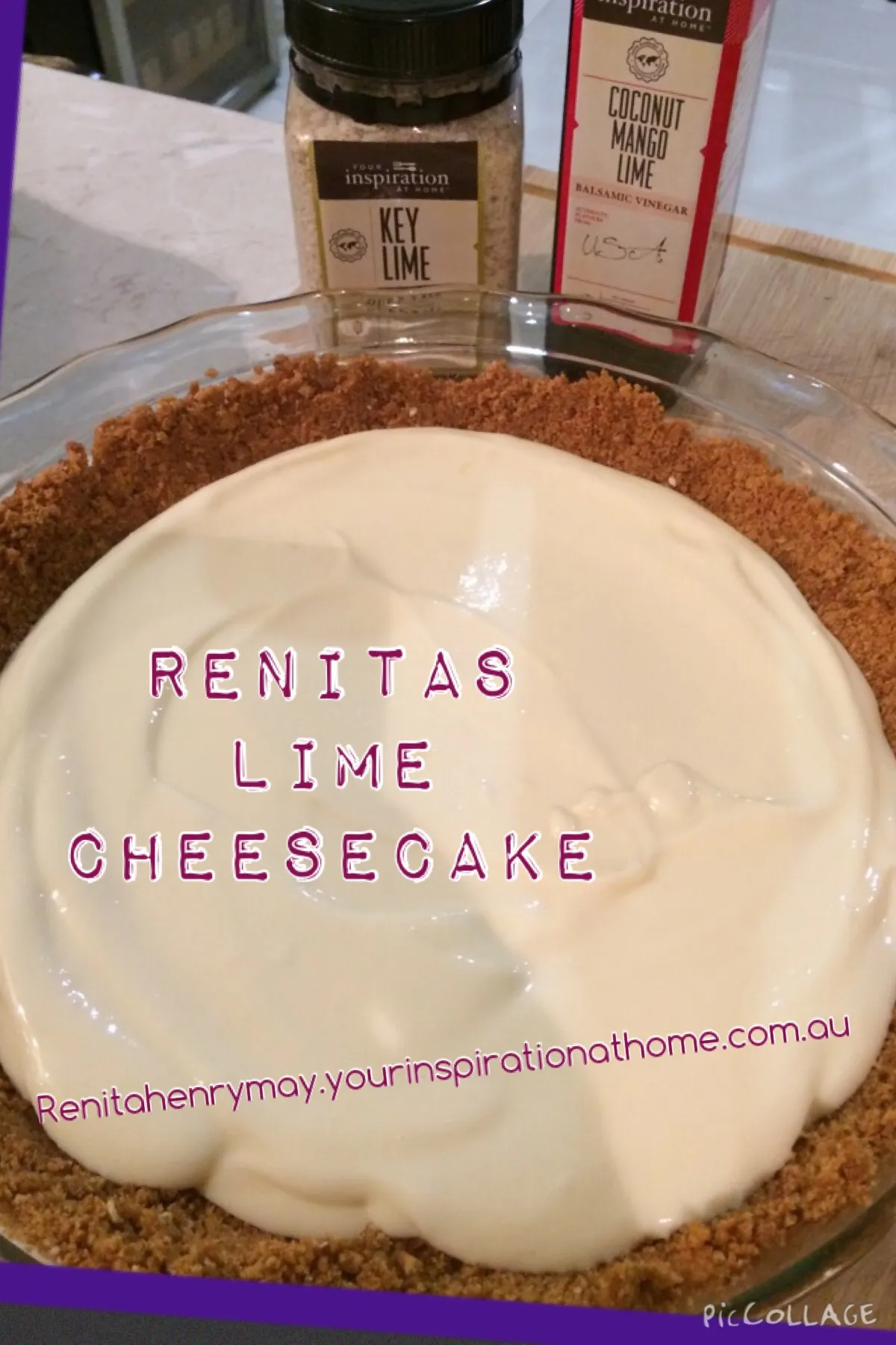 Cheat’s Lime Cheesecake